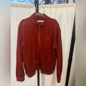 Outerknown Rust Zip-Up Jacket